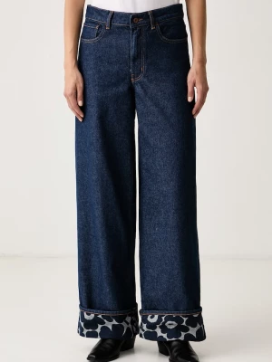 Obrázek produktu Marimekko wide leg džíny dámské námořnická modř