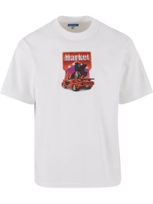 Obrázek produktu MARKET Tričko 'Bullrider' fialová / červená / černá / bílá