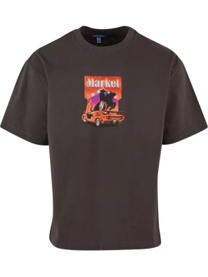 Obrázek produktu MARKET Tričko 'Burllrider' světlemodrá / fialová / červená / černá