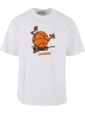 Obrázek produktu MARKET Tričko 'Devil Ball' hnědá / oranžová / bílá