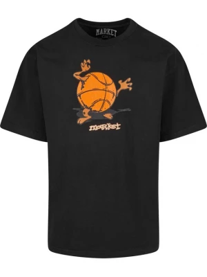 Obrázek produktu MARKET Tričko 'Devil Ball' oranžová / černá / bílá