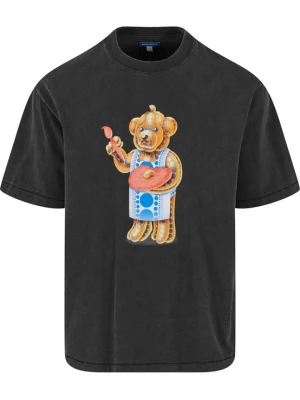 Obrázek produktu MARKET Tričko 'Infinity Bear' modrá / oranžová / černá / bílá