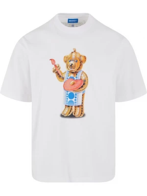 Obrázek produktu MARKET Tričko 'Infinity Bear' modrá / oranžová / světle červená / bílá