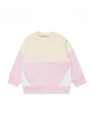 Obrázek produktu Marni Dětská bavlněná mikina MS305B SWEAT-SHIRT růžová