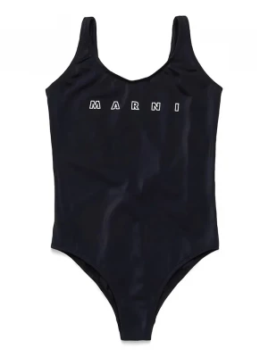 Obrázek produktu Marni Jednodílné dětské plavky Marni MM20F SWIMSUIT černá