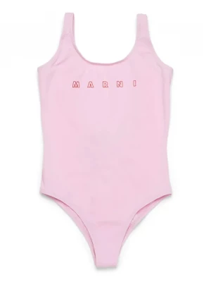 Obrázek produktu Marni Jednodílné dětské plavky Marni MM20F SWIMSUIT růžová