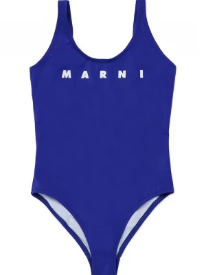 Obrázek produktu Marni jednodílné plavky dětské MM37F SWIMSUIT modrá