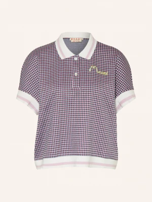 Obrázek produktu Marni Jerseyové Polo Tričko růžová / bílá / černá