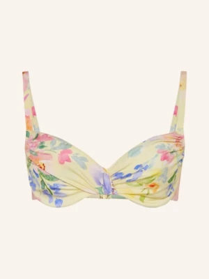 Obrázek produktu Maryan Mehlhorn Bikini Top S Kosticemi Floressence tmavě žlutá / růžová / modrá