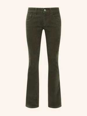 Obrázek produktu Mavi Bootcut Kalhoty Bella S Rozšiřujícími Se Nohavicemi Z Manšestru olivová