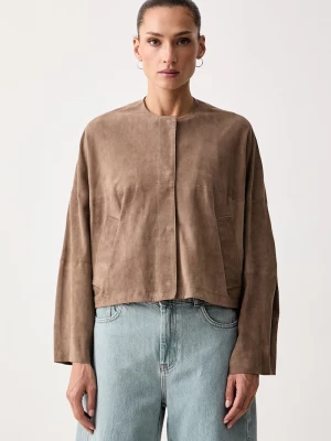 Obrázek produktu Max&Co. bunda dámská semišová CURVA béžová