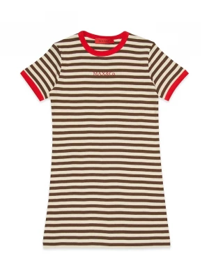 Obrázek produktu Max&Co. Dětské bavlněné šaty MAX&Co. MAXD34F DRESS béžová