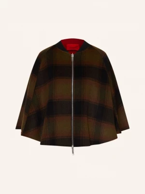 Obrázek produktu Max & Co. Obrácitelný Plášť Cape Doublecape hnědá / červená / černá MAX&Co.