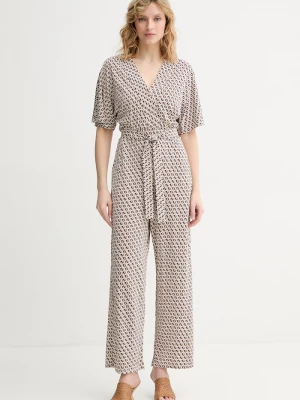 Obrázek produktu Max Mara Beachwear palazzo overal dámský z viskózy EGREGE hnědá