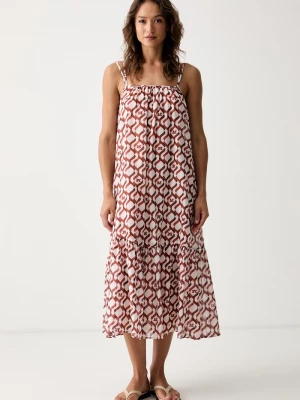Obrázek produktu Max Mara Beachwear plážové šaty dámské ALISSO hnědá