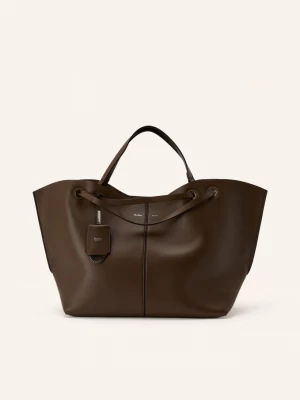 Obrázek produktu Max Mara Shopper Mixeddoubles S Pouzdrem tmavě hnědá / stříbrná / světle hnědá