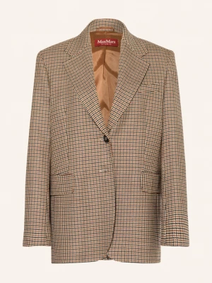 Obrázek produktu Max Mara Studio Dlouhý Blejzr Alice béžová / hnědá / černá