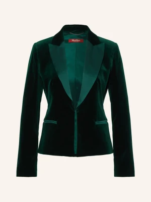 Obrázek produktu Max Mara Studio Sametový Blejzr Filante tmavě zelená