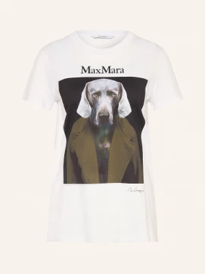 Obrázek produktu Max Mara Tričko Calca bílá / olivová / černá