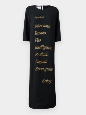 Obrázek produktu Maxi šaty MOSCHINO černá