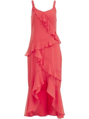 Obrázek produktu Maxi šaty WE Fashion melírovaná růžová