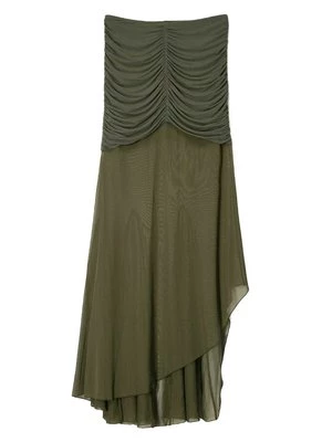 Obrázek produktu Maxi sukně Bershka khaki