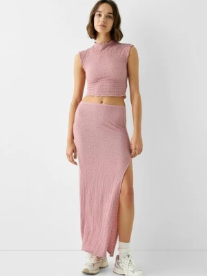 Obrázek produktu Maxi sukně Bershka světle růžová
