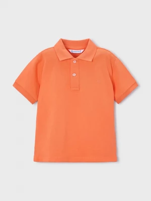 Obrázek produktu Mayoral Dětská bavlněná polokošile Mayoral oranžová