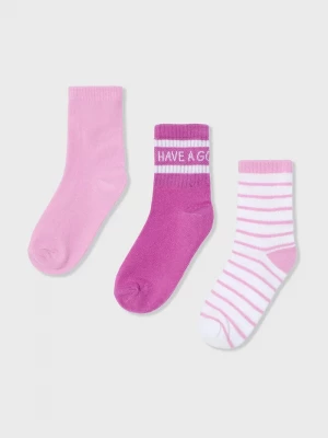 Obrázek produktu Mayoral Dětské ponožky Mayoral 3-pack růžová
