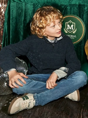 Obrázek produktu Mayoral Dětské rifle Mayoral jeans slim fit basic modrá