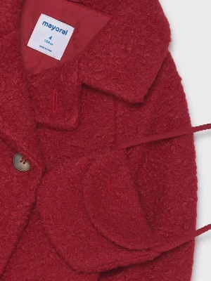 Obrázek produktu Mayoral kabát z umělé kožešiny dětský červená