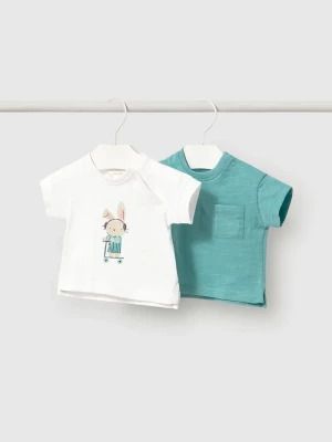 Obrázek produktu Mayoral Newborn Dětské bavlněné tričko Mayoral Newborn 2-pack