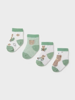 Obrázek produktu Mayoral Newborn Dětské ponožky Mayoral Newborn 4-pack zelená