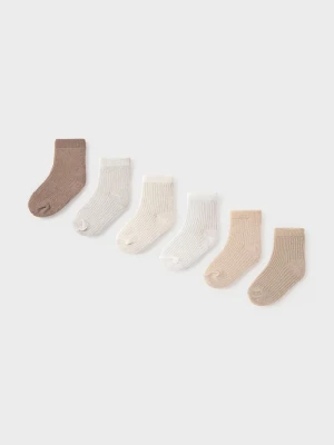Obrázek produktu Mayoral Newborn Dětské ponožky Mayoral Newborn 6-pack béžová