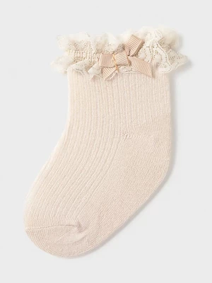 Obrázek produktu Mayoral Newborn Dětské ponožky Mayoral Newborn béžová