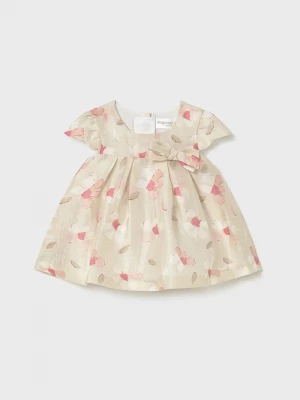 Obrázek produktu Mayoral Newborn Dětské šaty se lnem Mayoral Newborn béžová