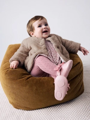 Obrázek produktu Mayoral Newborn kabát z umělé kožešiny kojenecký béžová