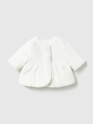 Obrázek produktu Mayoral Newborn kabát z umělé kožešiny kojenecký béžová