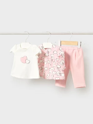 Obrázek produktu Mayoral Newborn Kojenecká tepláková souprava Mayoral Newborn růžová