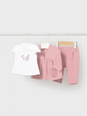 Obrázek produktu Mayoral Newborn Kojenecká tepláková souprava Mayoral Newborn růžová