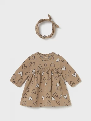 Obrázek produktu Mayoral Newborn Kojenecké šaty Mayoral Newborn hnědá