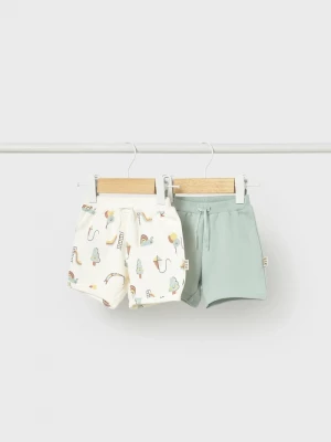 Obrázek produktu Mayoral Newborn Kojenecké šortky Mayoral Newborn 2-pack zelená