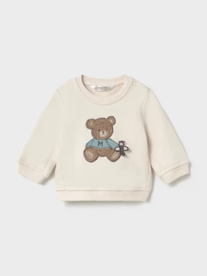 Obrázek produktu Mayoral Newborn mikina kojenecká s bavlnou béžová