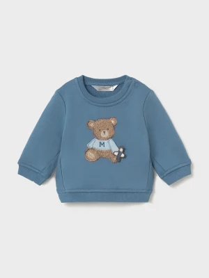 Obrázek produktu Mayoral Newborn mikina kojenecká s bavlnou modrá
