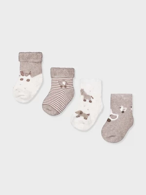 Obrázek produktu Mayoral Newborn ponožky kojenecké 4-pack béžová