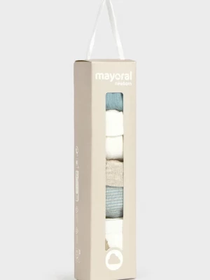 Obrázek produktu Mayoral Newborn ponožky kojenecké 4-pack tyrkysová