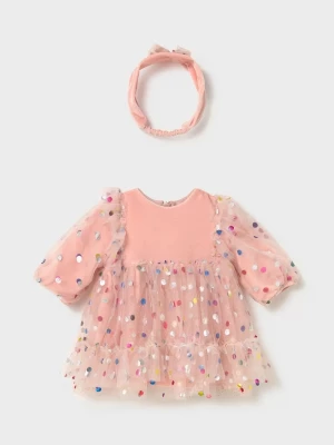 Obrázek produktu Mayoral Newborn rozšířené šaty růžová