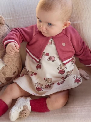 Obrázek produktu Mayoral Newborn rozšířené šaty s bavlnou béžová