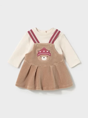 Obrázek produktu Mayoral Newborn šaty s bavlnou béžová