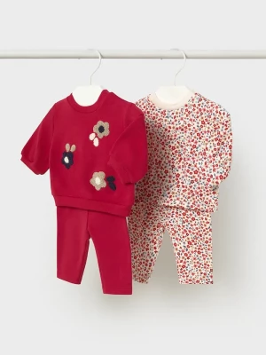 Obrázek produktu Mayoral Newborn set kojenecký bavlněný s elastanem červená